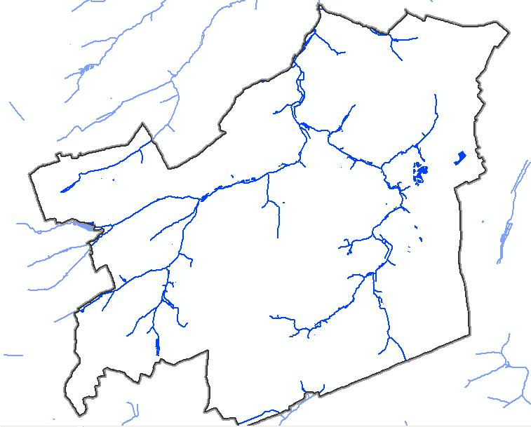 cartographie des cours d'eau